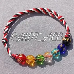 GELANG TRIDATU CAKRA TUJUH BATU MANTRA AURA FREE KURA-KURA GOLD  Bracelets