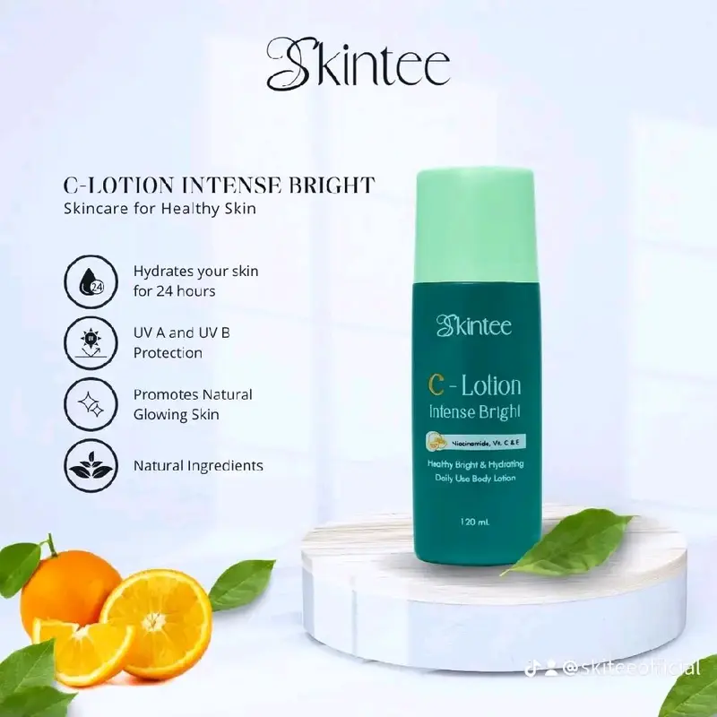 SKINTEE C-LOTION INTENSE BRIGHT Niacinamide, Vit C & E 1