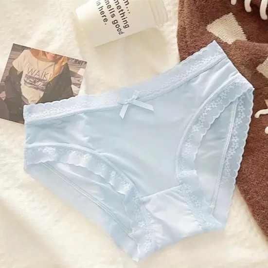 COMBO 10-5 QUẦN LÓT THÔNG HƠI Nữ Chất su lụa thông hơi Loại 1 đẹp, KHÔNG LỘ VIỀN, điều hòa mặc hè siêu mát, chất vải mịn co giãn 4 chiều CÓ CHE TÊN