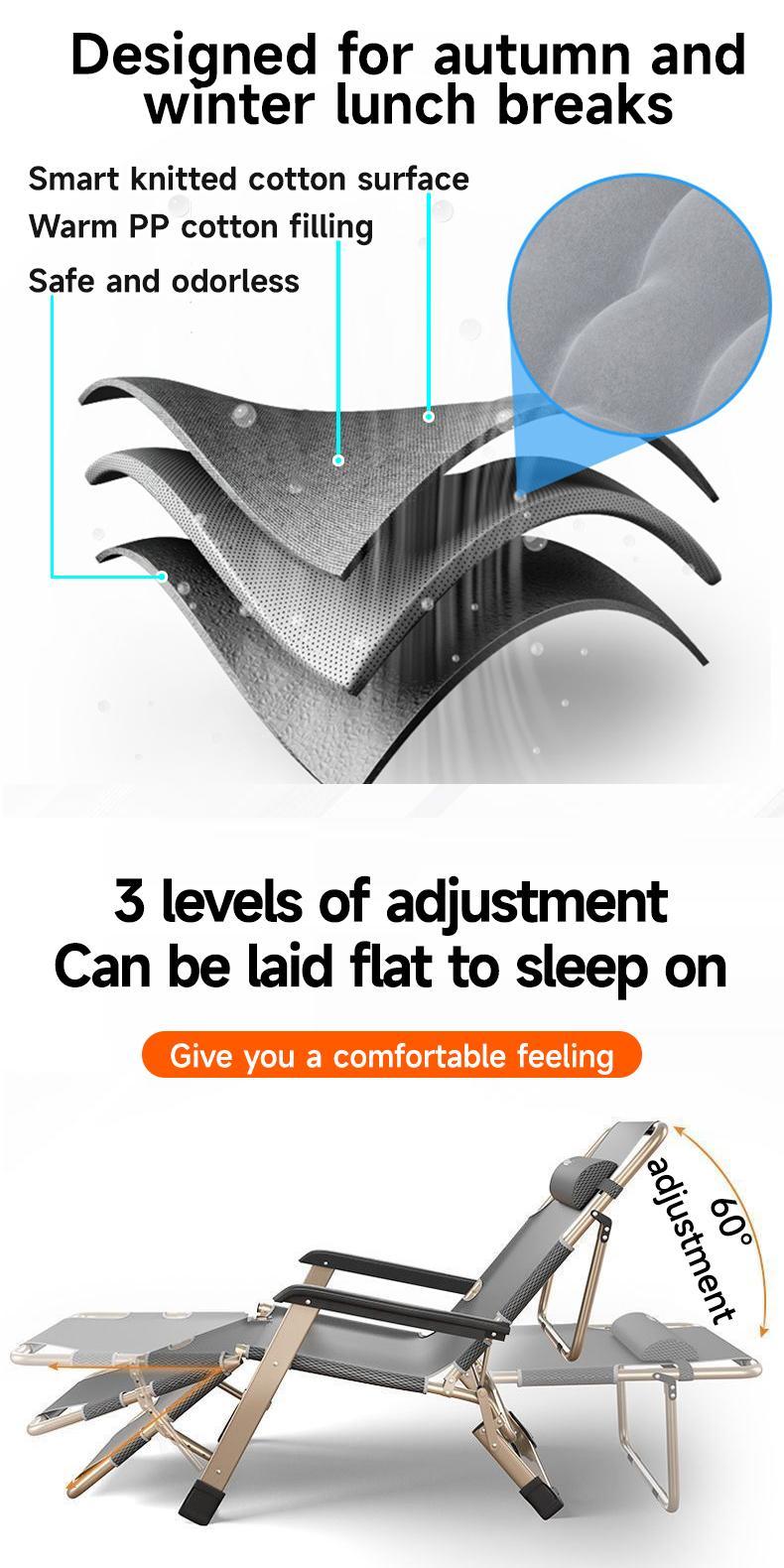 Product Introduction of 【SG Local Seller】Upgrade 200cm Foldable Single Sofa Bed With Mattress Folding Lazy Sleeping Army Chair Portable Camping/Office/Home/Living Room Recliner Lounge Chair Bed 51