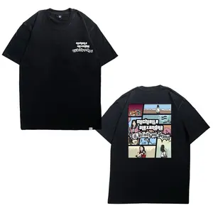 Kaos Michie Hitam Distro Katun