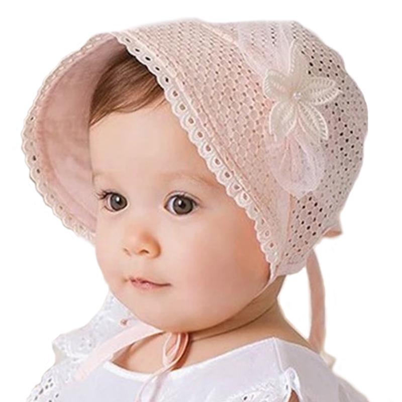  Mũ Len Ren Hoa Dễ Thương Cho Bé Mũ Mùa Hè Lưới Cotton Mũ Che Nắng Cho Bé Gái Sơ Sinh Mũ Mềm Thoáng Khí Cho Trẻ Sơ Sinh 
