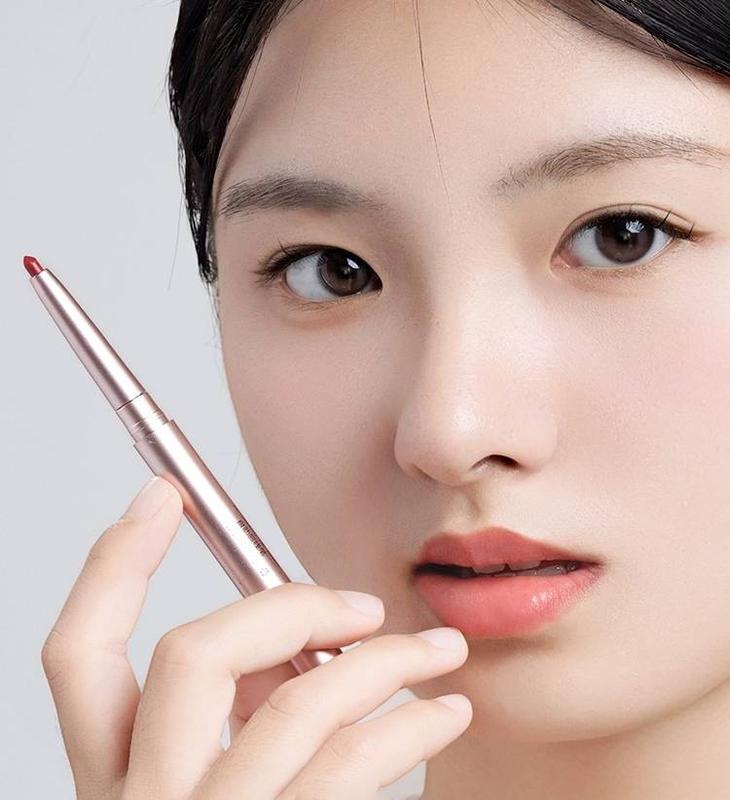 DIKALU automatic rotating lip liner, waterproof, moisturizing, long-lasting 3