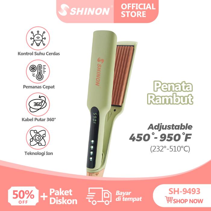 Gambar SHINON SH-9493 Catokan Jagung Gerigi Kecil Catok Rambut Wanita dari SHINON&NIKAI Kab. Tangerang Tokopedia