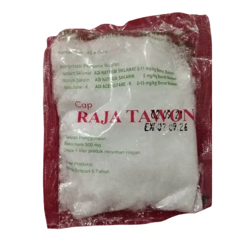 PEMANIS BUATAN CAP RAJA TAWON SODIUM NATRIUM SIKLAMAT BAHAN TAMBAHAN PANGAN MURAH 40 gr 2