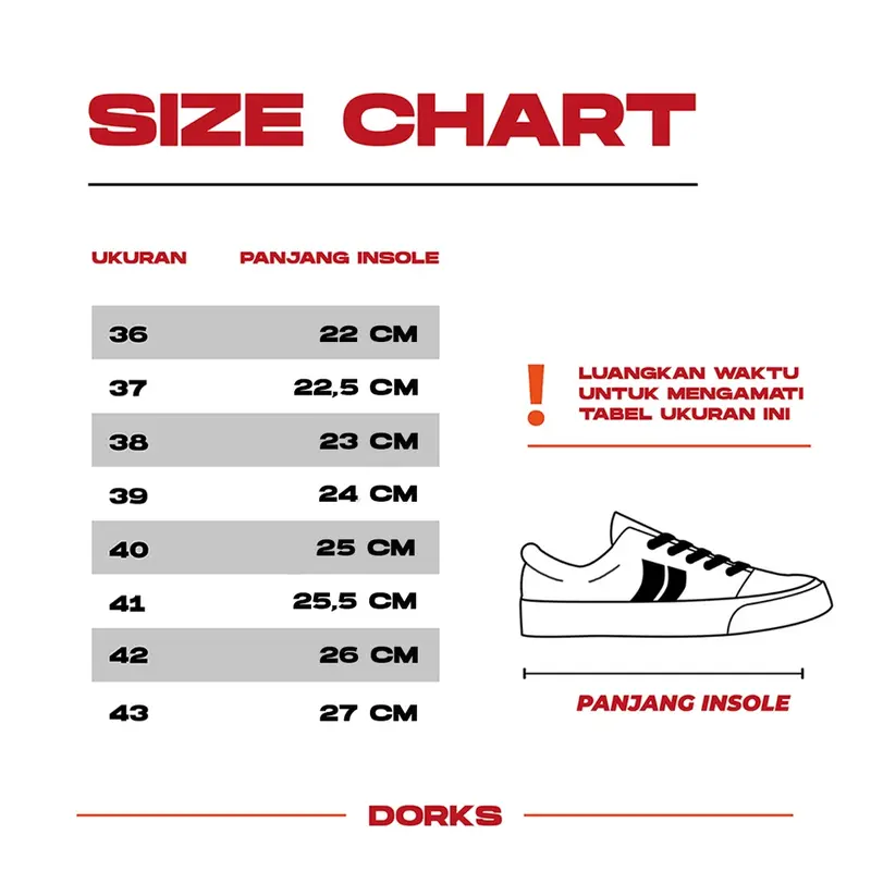 Dorks - Skate Otentik Navy Sepatu Sneakers Casual Pria Wanita 5