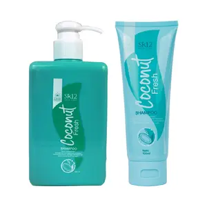SR12 Skin Care Coconut Fresh Shampoo Anti Ketombe Rambut Hitam Berkilau 280 ml Mengatasi Ketombe & Rontok