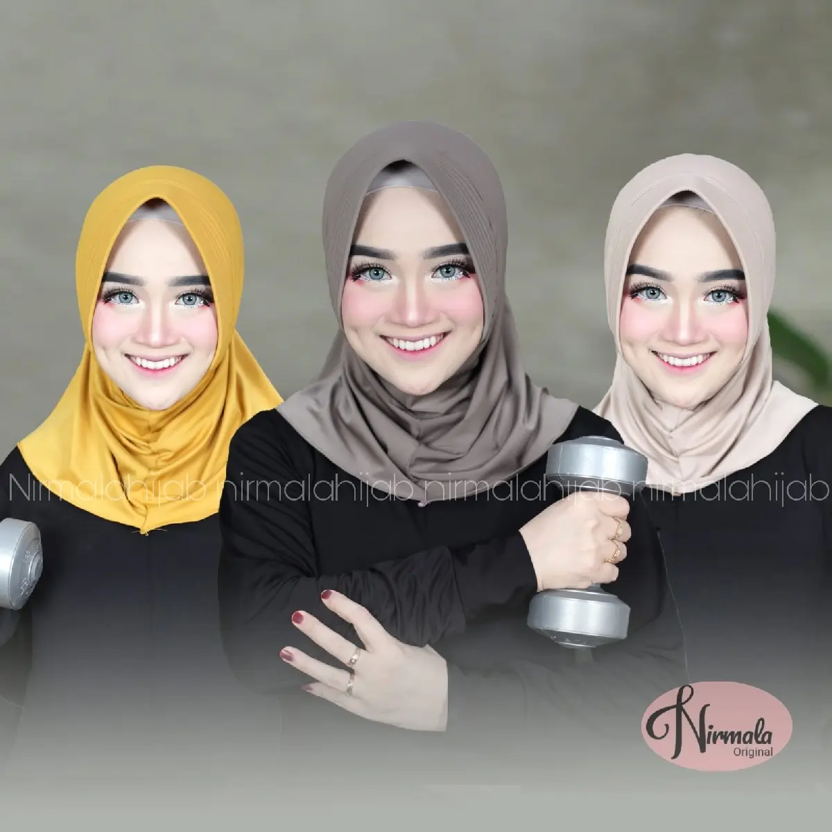 Jilbab Sport Bergo Sport Hijab Sporty Olahraga By Nirmala