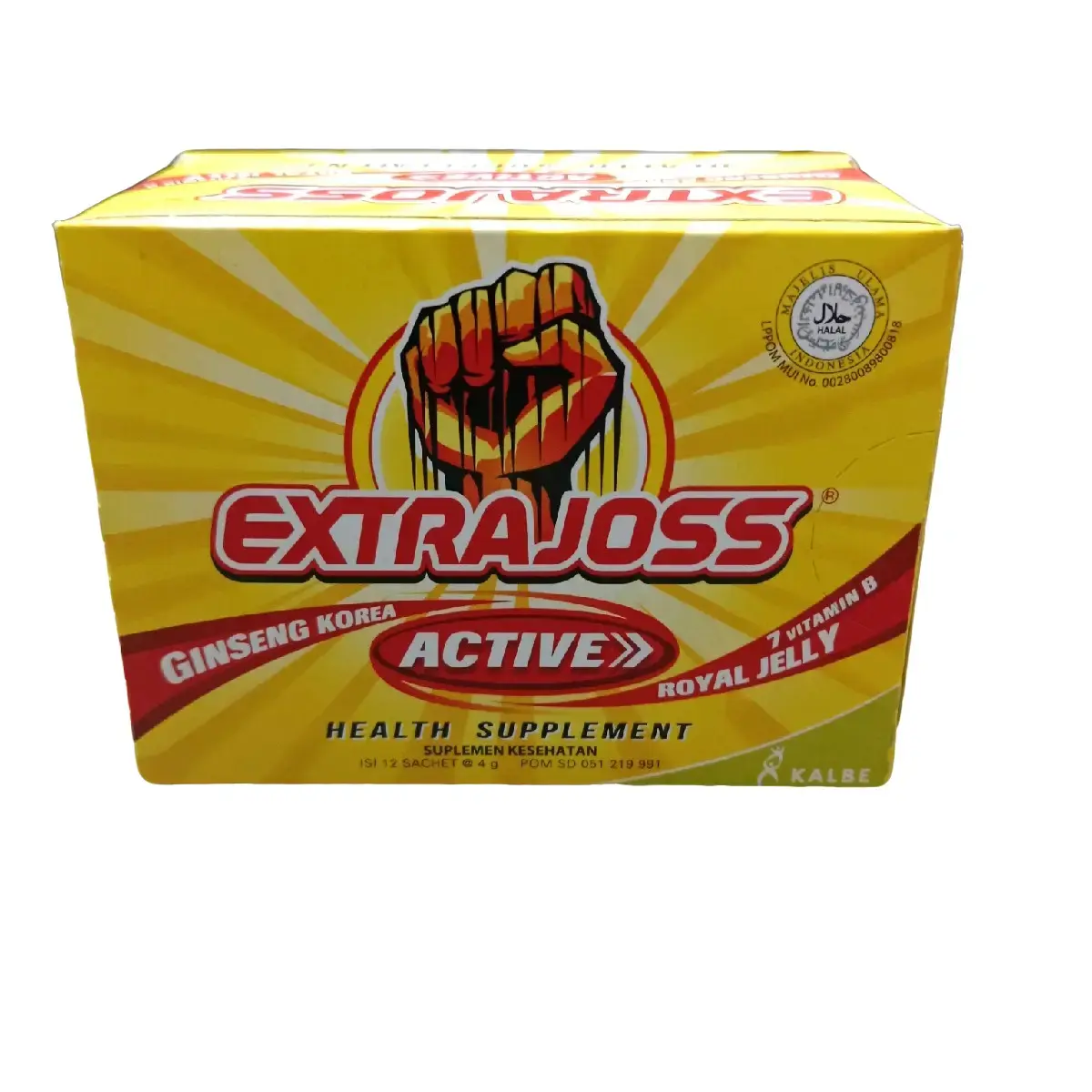 Minuman Gingseng Korea Active Extrajoss - Model Terbaru