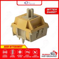 Gambar AKKO BITTERSWEET - 5 PIN - 48g - PCB Mount - Tactile - Switch - Mechanical Keyboard dari Rumah-Keyboard Kota Administrasi Jakarta Barat 2 Tokopedia