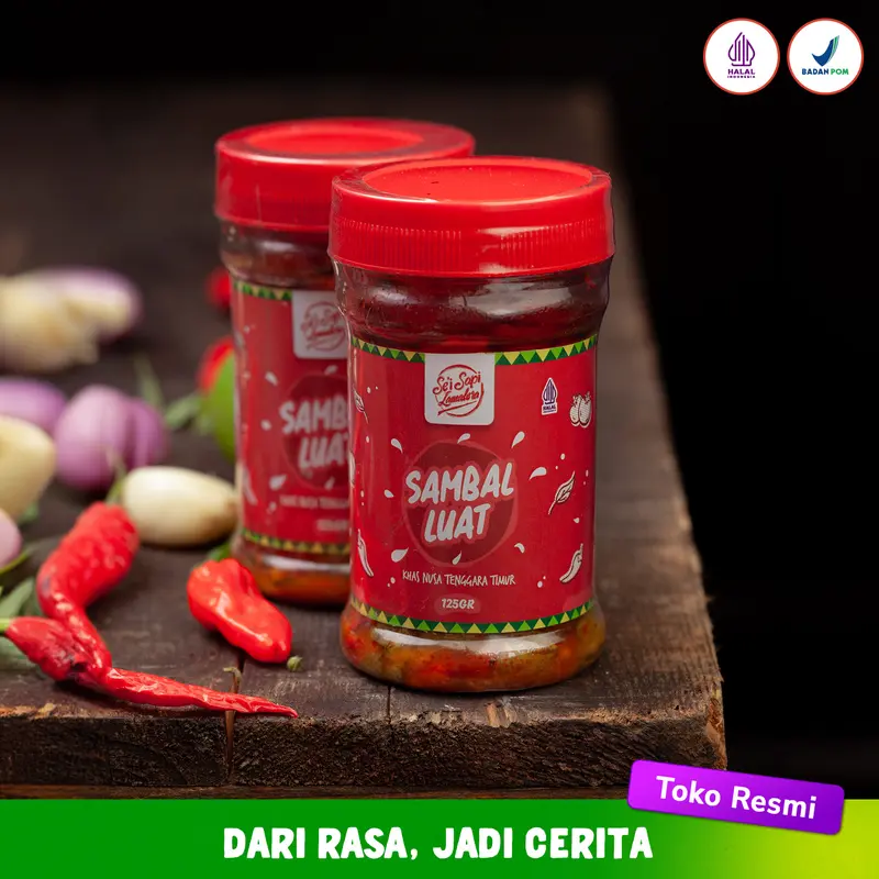 Sambal Luat 125gr | Sambal Nusantara | Sei Sapi Lamalera 2