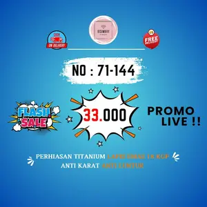 71-144 Kalung | Gelang Tangan | Anting TITANIUM Best Seller, Model Baru, Fashionable, Trendy, Kualitas Premium, Hadiah Untuk Pacar, Perhiasan Serbaguna, Tidak Karat Tidak Luntur