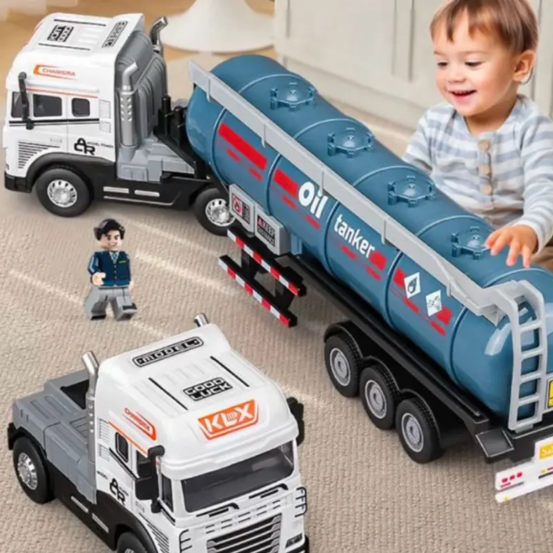 Oil Tanker Truck With Battery Toys kids