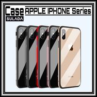 Gambar CASE FOR IPHONE XR 6.1 SULADA ORIGINAL METAL FRAME HARD SOFT GLASS CASE CLEAR dari Original Shop Nillkin Kota Administrasi Jakarta Pusat 1 Tokopedia