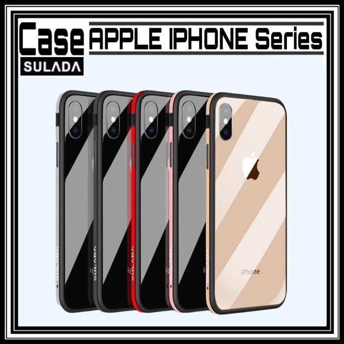Gambar CASE FOR IPHONE XR 6.1 SULADA ORIGINAL METAL FRAME HARD SOFT GLASS CASE CLEAR dari Original Shop Nillkin Kota Administrasi Jakarta Pusat Tokopedia
