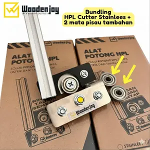 [Woodenjoy] Bundling Pemotong HPL Manual Tanpa Listrik + Pisau Tambahan 2 Pieces