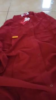 Product Review of ROSELLA BLOUSE POLO LINEN . baju Atasan Santai from p**i t**g 2