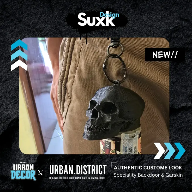 URBAN Decor 3D Tutup Botol 60Ml 3D Design By URBAN DISTRICT 2