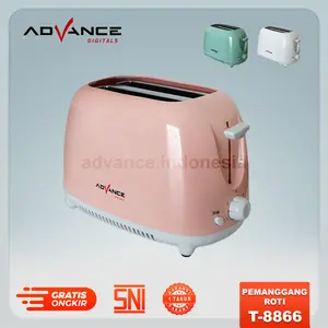 【COD】Advance T-8866 Toaster Pangganan Roti 2 Slice Pemanggang