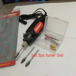 GRINDER MINI PCB KLEBER - MINI BOR - BORCUN MINI + 3PC MATA TUNER