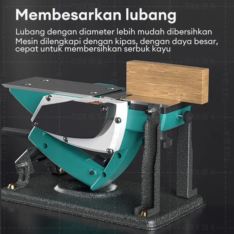 REAIM Mesin Serut Kayu Planer 680W, Electric Planner, Mesin Serut Tangan, Cocok untuk Memoles dan Memotong Kayu, Alat Serut Kayu, Mesin Planer Kayu, Mesin Pemoles Kayu, Alat Pemotong Kayu, Planer Elektrik, Mesin Serut Kayu Multifungsi, Planer Tangan Kayu 1