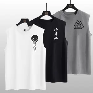 Baju Kaos Singlet Pria / Kaos Tanktop Pria Paketan ISI 3 MOTIF