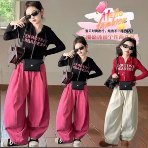 SETELAN SCENA ANAK PEREMPUAN  HODIE FREE BELT SIZE 110,130,150,160