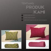 Gambar Sarung 1 SET bantal/guling  katun motif minimalis LP - GreenBox, 1SetSarban&Sargul dari BS Home Decor Kab. Bandung Barat 4 Tokopedia