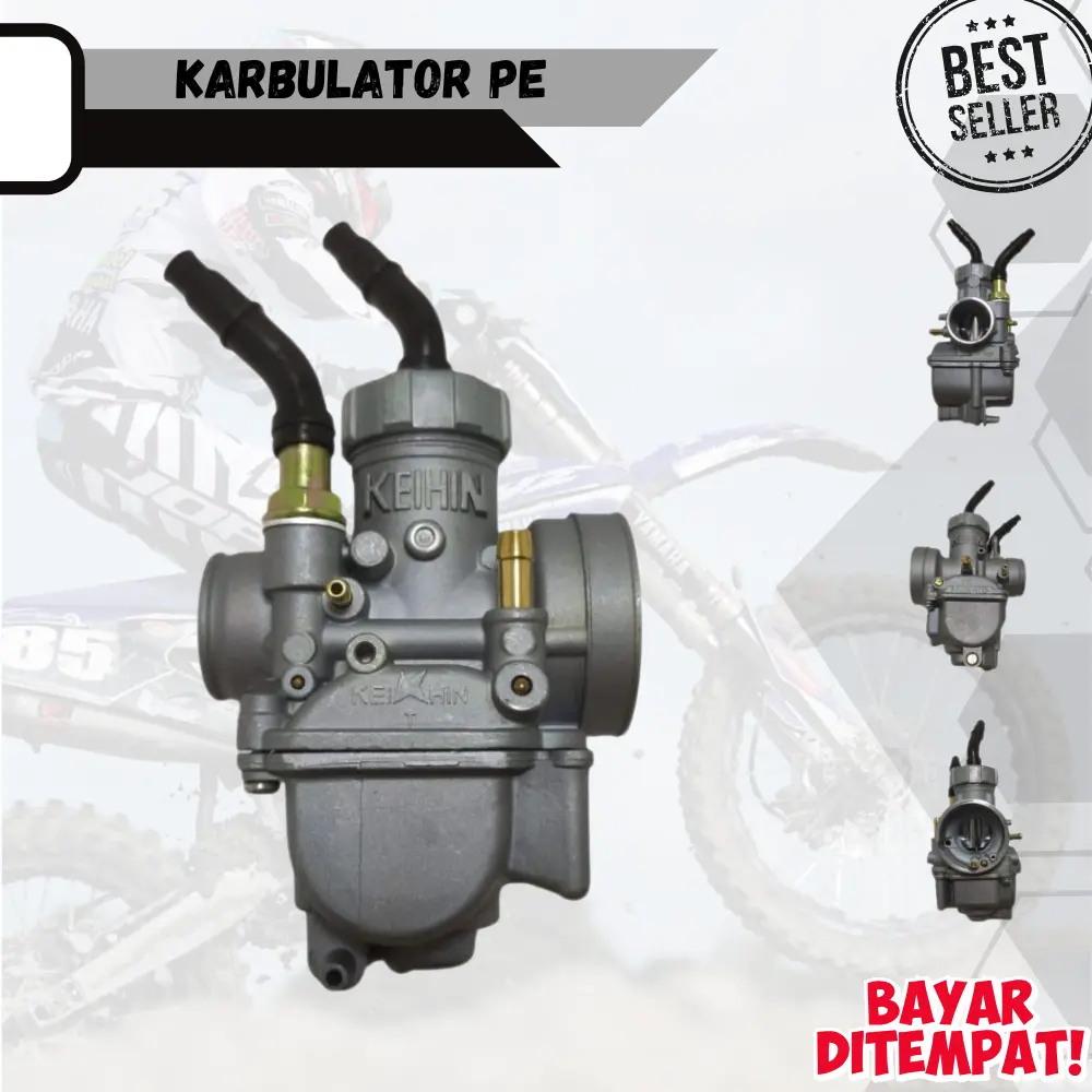 Karburator PE 28 26 24 untuk Motor Besar Mio Beat Vario Supra Jupiter Matic Bebek - Karbu PE dengan Kinerja Optimal dan Mudah Disetel