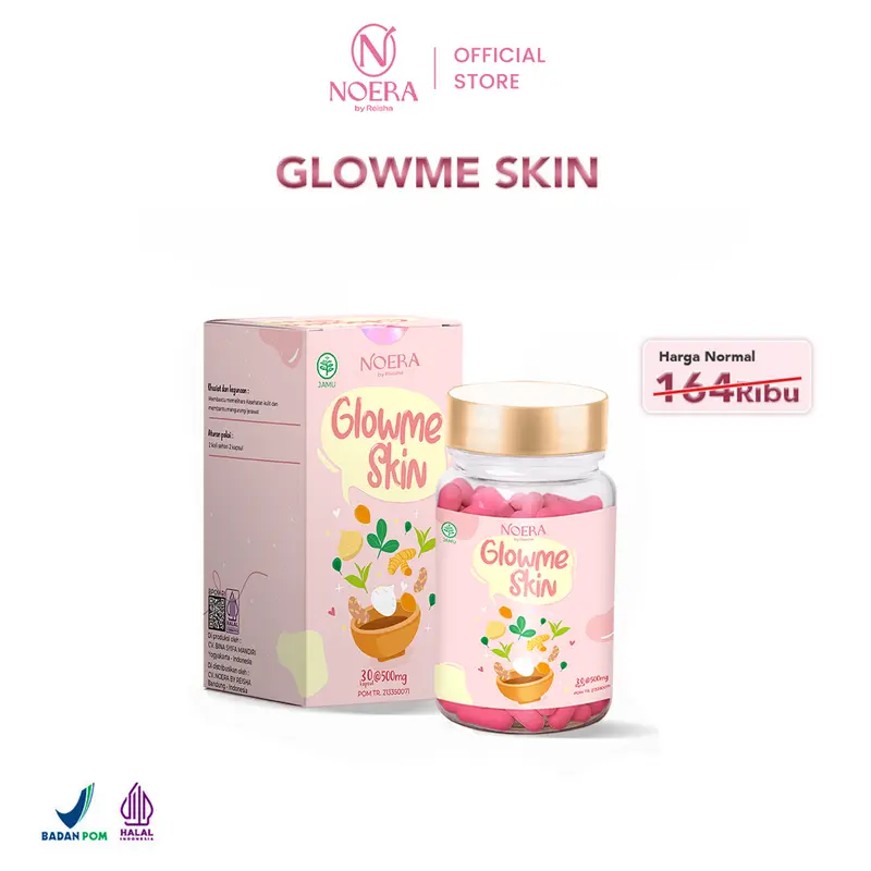 Noera Glow Me Skin Capsule | Suplemen Kecantikan Kulit | Perawatan Kulit 0