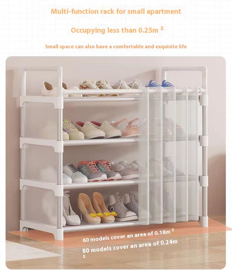 Product Introduction of Giá Để Giày, Thiết Kế Đơn Giản, Để Đựng Giày, Thích Hợp Cho Lối Vào, Chống Bụi, Thích Hợp Cho Phòng Cho Thuê Và Ký Túc Xá, Có Thể Được Sử Dụng Làm Hộp Đựng Giày Hoặc Hộp Đựng Đồ, Tủ Giày Trong Suốt, Dụng Cụ Hữu Ích Cho Ký Túc Xá 7