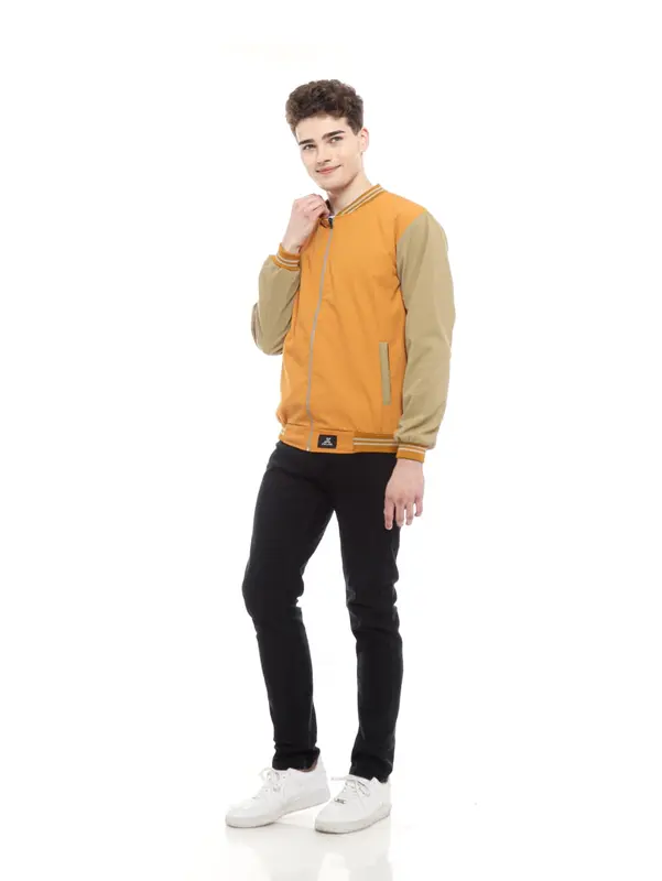 ALTHA Jaket Bomber Polos Basic Premium Jaket Bomber Bahan Kanvas Premium Best Seller Jaket Bomber Kanvas Elegant 6