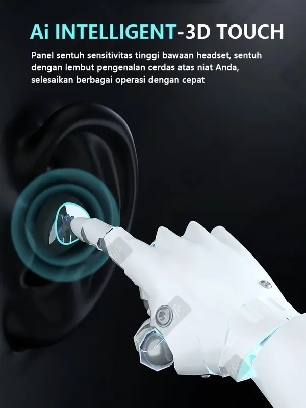 TWS M10 Headset Bluetooth Stereo dengan Mic dan Powerbank 3500 mah Earphone Full Bass LED Display Tahan Air Waterproof IPX7 Headphone Handset Earbud In Ear Wireless Gaming No Delay 7