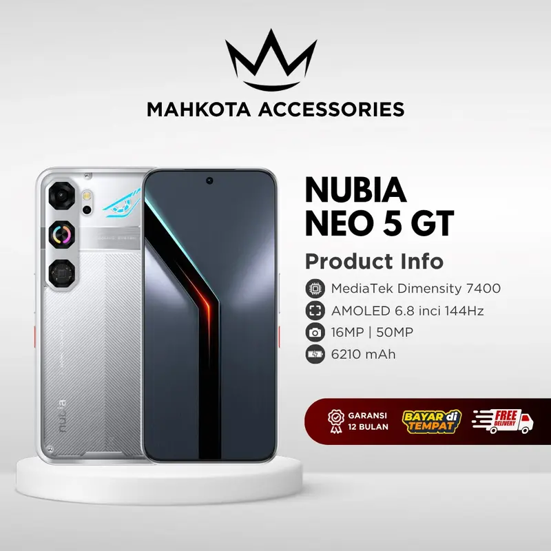 ZTE NUBIA A36 4+8GB/64 GARANSI RESMI - SMARTPHONE/PONSEL - Shop