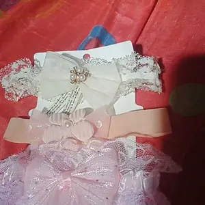 Bandana Anak/Bayi 1set 3pcs Headband Korea/Bando Korea Import/Bando Korea