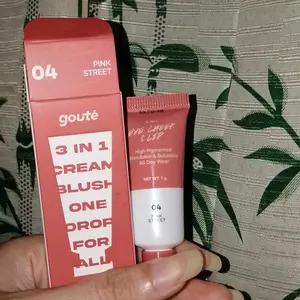 [FLASHSALE] - Goute Goublush Cream Blush for Cheek | Blendable High Pigmented Lightweight Blush On