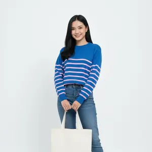E.R Knit Store Monica Sweater Rajut Over Size Premium Knitwear Wanita