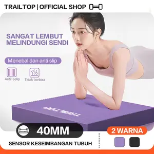 Bantalan Siku Dudukan Empuk Yoga Block Olahraga Matras Lutut Pilates Cushion NBR 44x30x4cm Alat