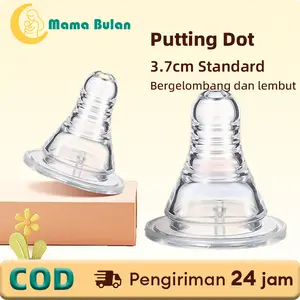 ANGEL MOMMY Dot Botol Bayi 3.7cm Standard Pacifier Dot Nipple SLIM NECK Dot Ulir BPA Free Empeng Bayi XNZ
