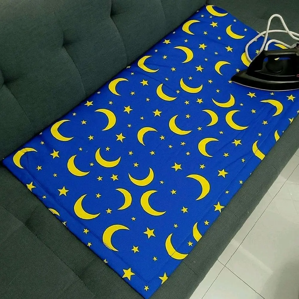 alas setrika bahan halus kain polymicro,ukuran 90x50 tahan panas anti lengket