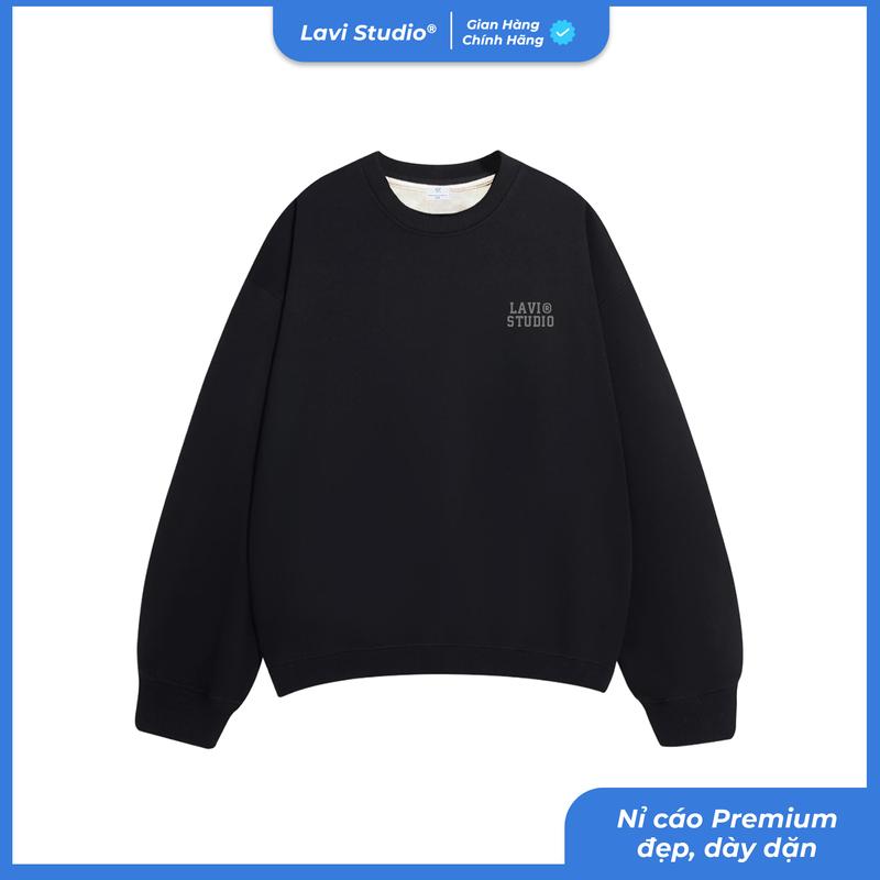  Áo Sweater Nỉ Lông Cáo Premium Local Brand Lavi Studio  LAB Unisex Nam Nữ 