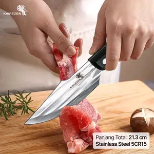 Pisau Daging Stainless Steel 5Cr15 Forged Butcher Knife - W50