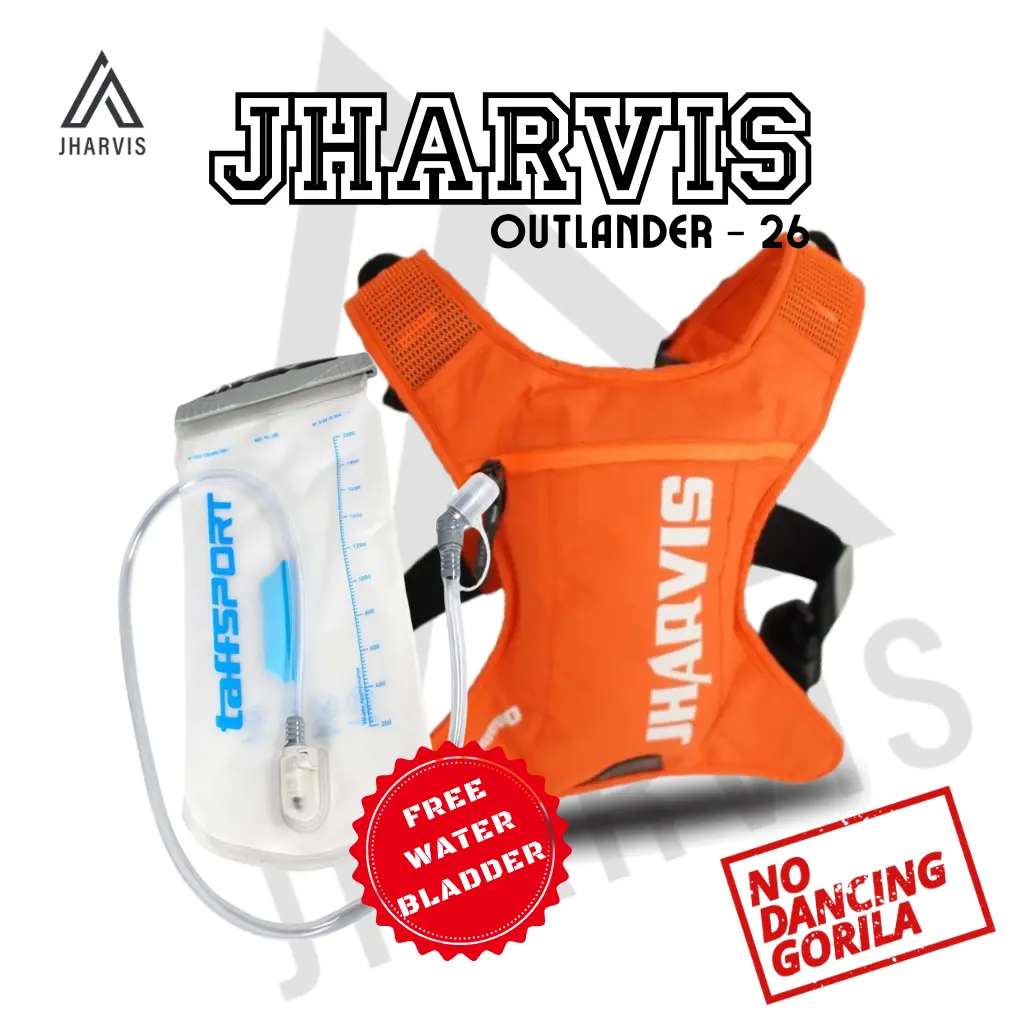 JHARVIS Outlander 26. Tas Hydropack Sepeda 6L Anti Guncang Waterproof. Tas Trail