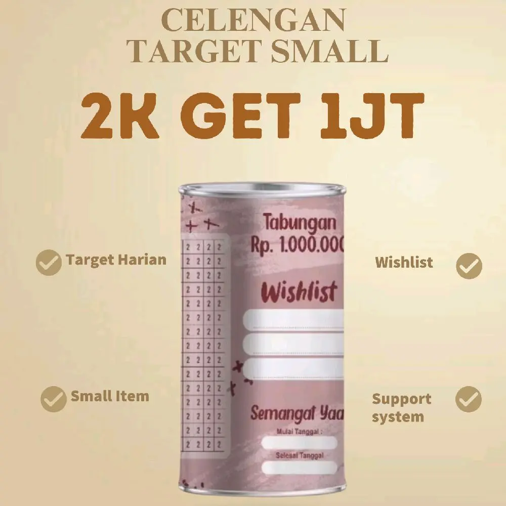 2 RB target 1 JUTA