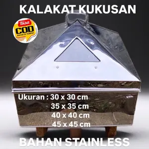 KALAKAT KUKUSAN BAHAN STAINLESS UKURAN 30-45cm Kitchenware