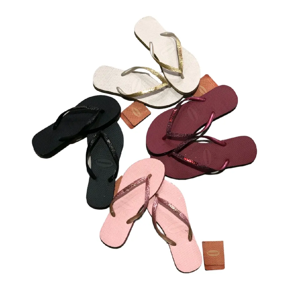 SANDAL HAVA WMNS FULL KARET/RUBBER GLITTER