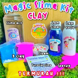 [PROMO] Magic Slime Kit Clay II Termurah Mainan Anak II Mainan Kreativ II Mainan Lucu Squishy Toys