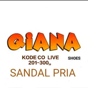 KODE 201-300 NOTA LIVE SANDAL PRIA TERBARU