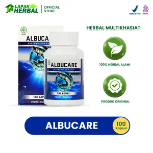 Albucare Albumin Kapsul Ekstrak Ikan Gabus Original Isi 100