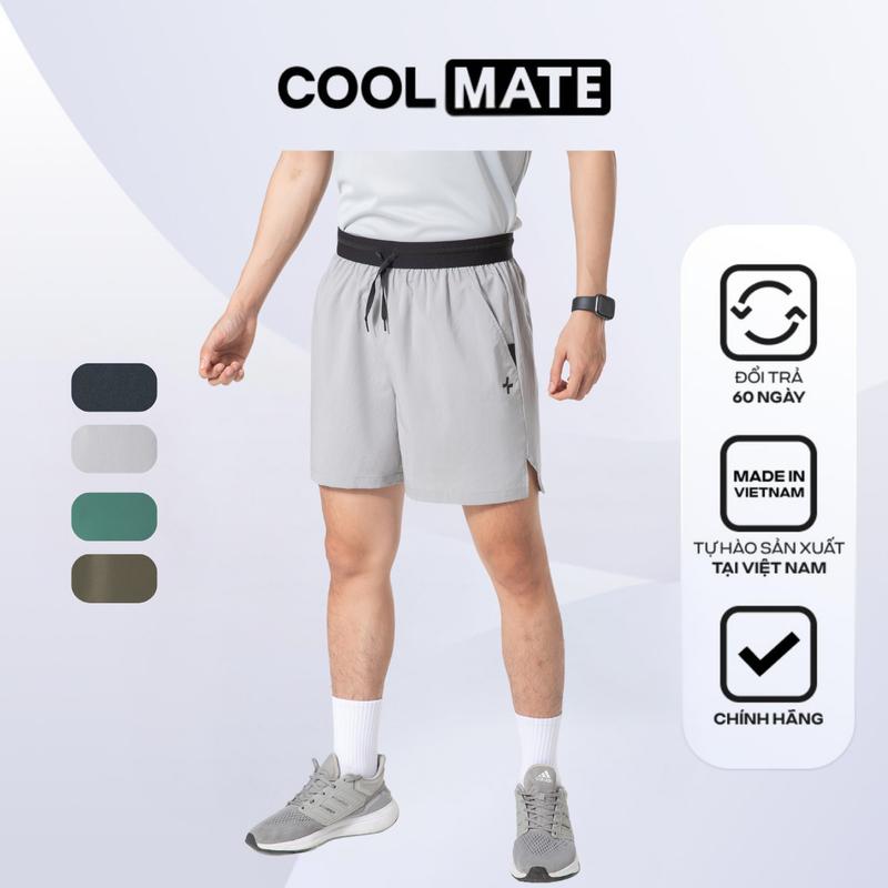 Quần shorts Thể Thao Nam 6 inch đai siêu co giãn- Coolmate